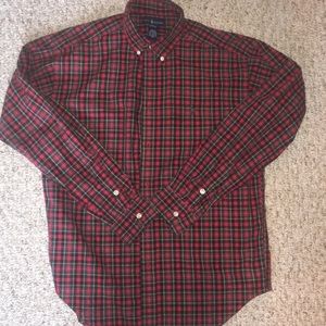 Ralph Lauren Plaid Shirt  Long Sleeve Size L 14-16